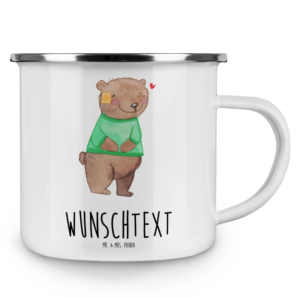 Spersonalizowany kubek emaliowany Niedźwiedź Szunt personalisierte tasse, Campinggeschirr personalsisert, tasse mit namen, Namenstasse, tasse bedrucken, Campingtasse personalisiert, Emaille Tasse personalisiert, Campingtasse bedrucken, tasse selbst gestalten, Emaille Tasse mit Namen, personalisierte tassen, tassen bedrucken, Bär, Shunt