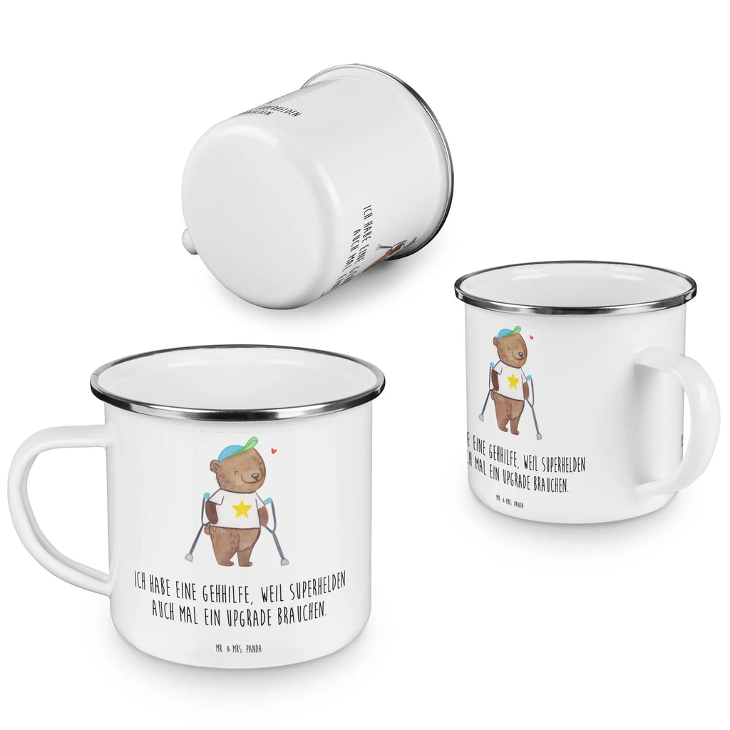 Enamel camping mug Bear Walking aids enamel mug, adventure mug, stainless steel drinking cup, camper mug, tin coffee cup, camping mug, lightweight camping mug, steel mug for camping, hiking mug, bushcraft mug, enamel drinking mug, metal camping mug, campfire mug, camping metal cup, outdoor cup, backpacking mug, metal cup, camp coffee mug, travel mug, enamel camping cup