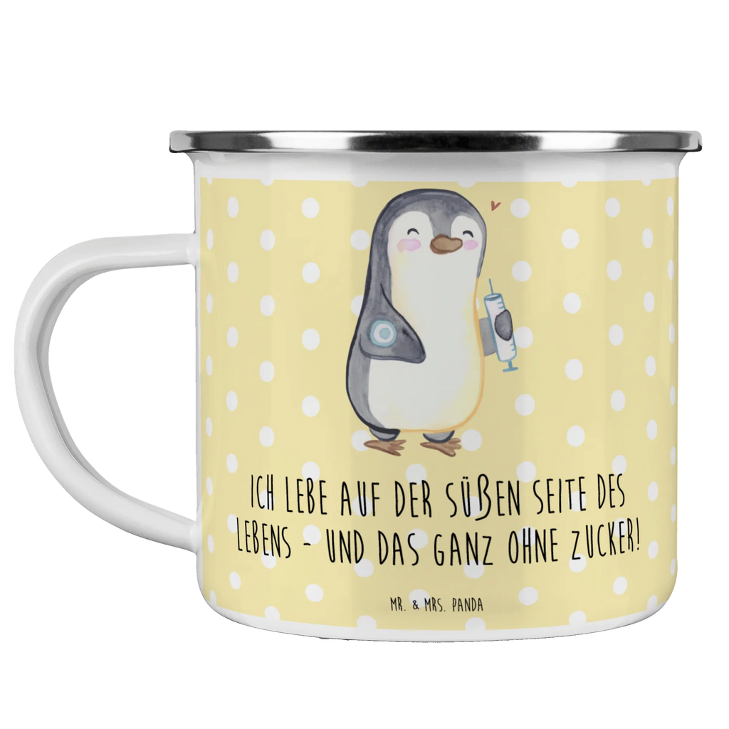 Enamel camping mug Penguin Diabetes lightweight camping mug, adventure mug, enamel drinking mug, backpacking mug, metal camping mug, outdoor cup, metal cup, camp coffee mug, travel mug, bushcraft mug, enamel mug, hiking mug, campfire mug, tin coffee cup, camping mug, camper mug, camping metal cup, enamel camping cup, steel mug for camping, stainless steel drinking cup