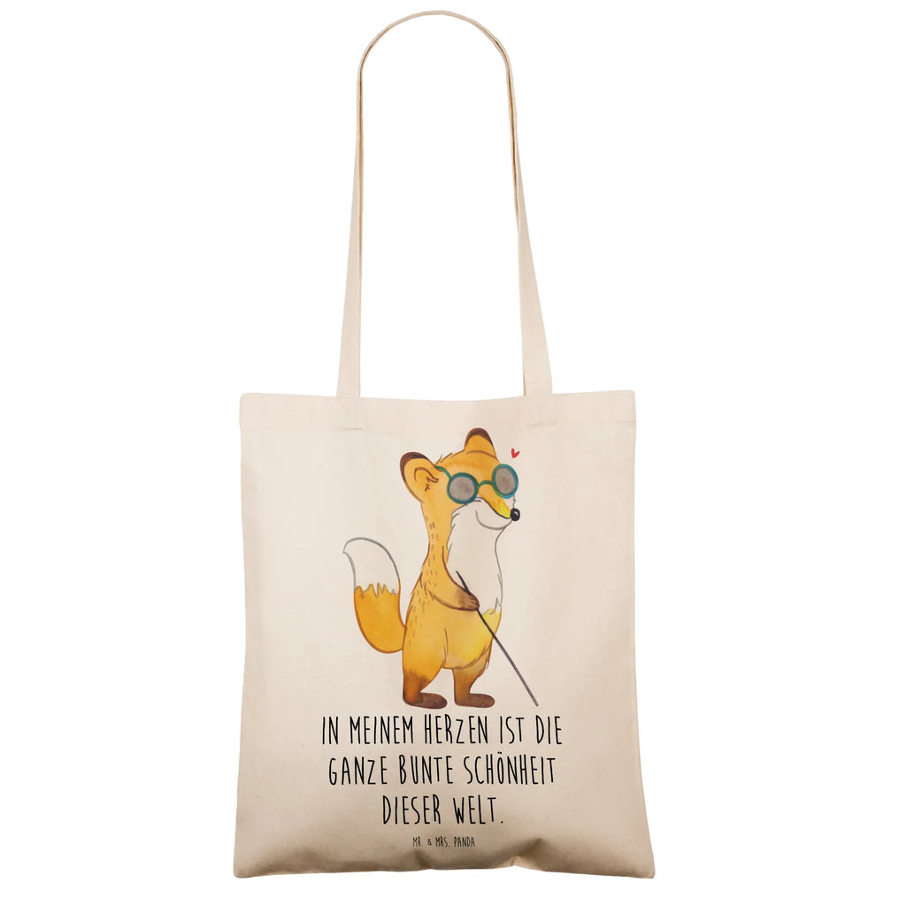 Torba lis ślepota Jutetasche, Shopper, Schultertasche, Umhängetasche, Stofftasche, Tasche, Beutel, Tragetasche, Strandtasche, Laptoptasche, Einkaufstüte, Stoffbeutel, Badetasche, Jutebeutel, Einkaufstasche, Beuteltasche, Blindheit, Erblindung, Fuchs