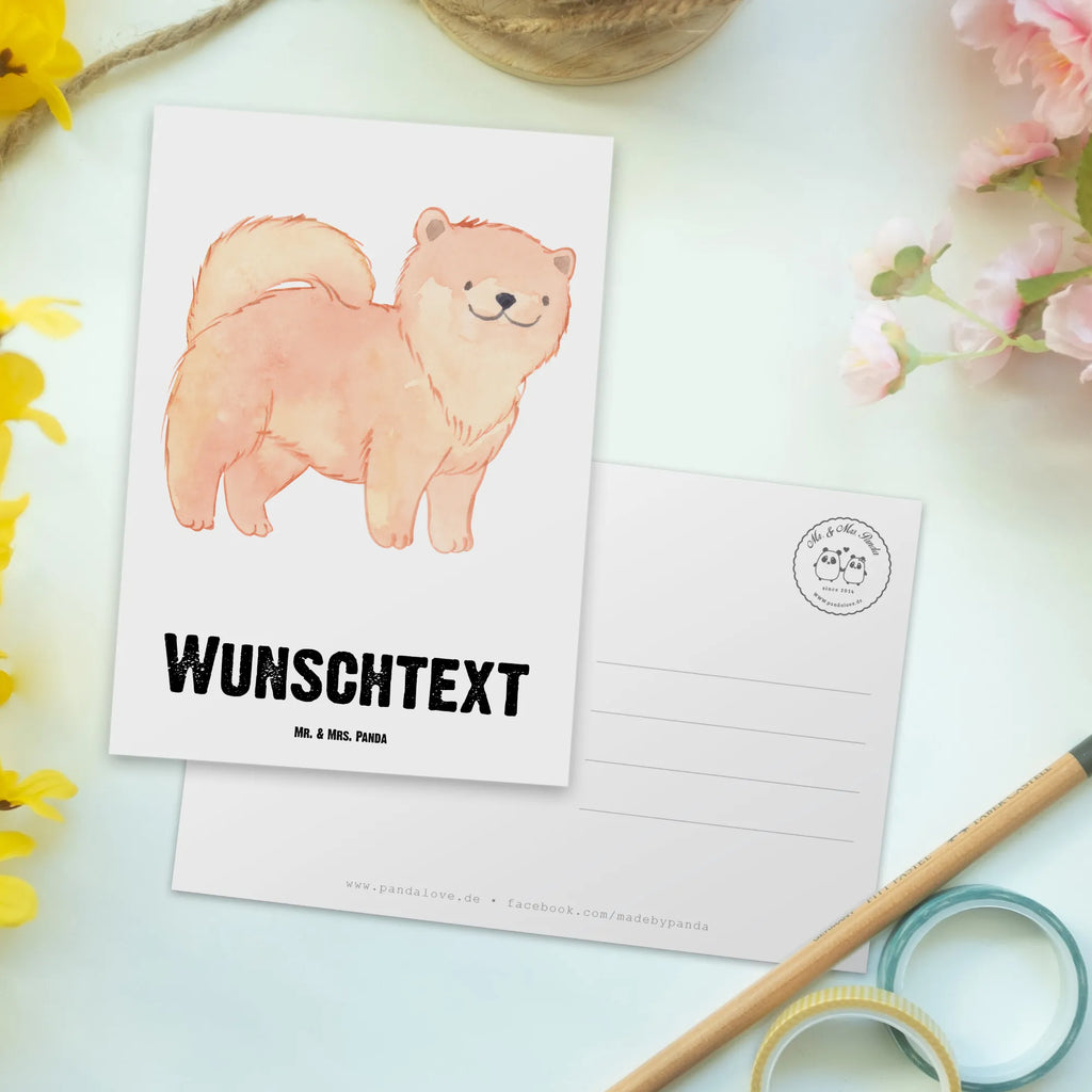 Personalisierte Postkarte Chow-Chow Lebensretter Einladung mit Namen, Ansichtskarte mit Namen, Geschenkkarte mit Namen, Karte mit Wunschtext, Grußkarte mit Wunschtext, Postkarte personalisierbar, Postkarte mit Wunschtext, Grußkarte mit Namen, Geschenkkarte mit Wunschtext, Postkarte mit Namen, Karte mit Namen, Ansichtskarte mit Wunschtext, Postkarte bedrucken, Einladung mit Wunschtext, Hund, Hunderasse, Rassehund, Hundebesitzer, Geschenk, Tierfreund, Schenken, Welpe, Chow-Chow, Asiatischer Spitz