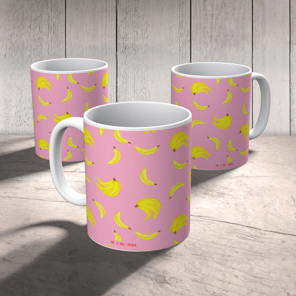 Tasse Bananen Staude Muster Teetasse, Porzellantasse, Tasse mit Zitaten, Keramiktasse, Tasse, Kaffeetasse, Bürotasse, Tasse mit Motiven, Geschenktasse, Bananen Muster