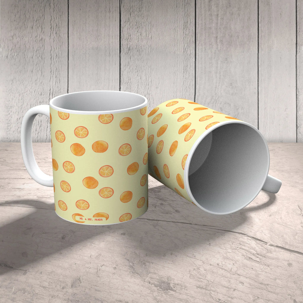 Kubek cytrus Pomarańcza Tasse mit Motiven, Bürotasse, Kaffeetasse, Teetasse, Tasse mit Zitaten, Geschenktasse, Keramiktasse, Tasse, Porzellantasse, Orange, Zitrusfrüchte, Obst Muster, Orangen Muster, Orangen