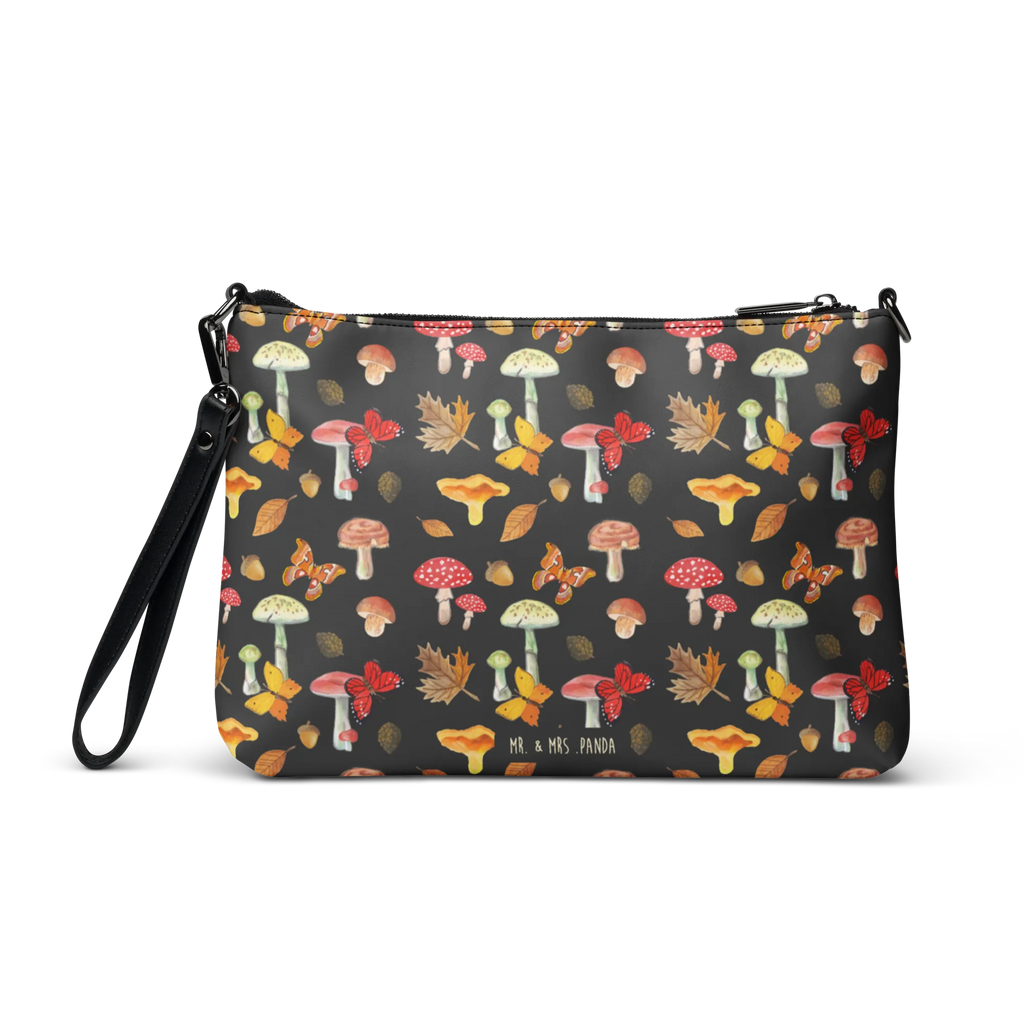 Handbag Mushrooms Butterflies crossbody bag, women's handbags, clutch, shoulder bag, messenger bag, designer handbag, tote bag, purse, handbag, satchel, fashion bags, leather handbag