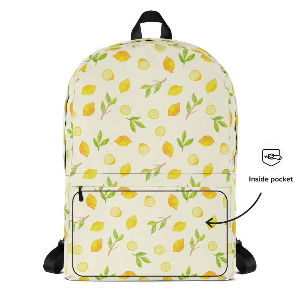 Plecak Świeżość cytryny Kamera-Rucksack, Photopack, Fitnessrucksack, Kurierrucksack, Backpack, Schulrucksack, Kin­der­rucksack, Kletterrucksack, Rucksack, Hüft­gurt-Rucksack, Stadtrucksack, Hydrationsrucksack, Notebookrucksack, Outdoorrucksack, Fotografie-Rucksack, Sling-Bag, Sling-Rucksack, Wochenendrucksack, Reisetasche-Rucksack, Freizeitrucksack, Wanderrucksack, Pack-and-Go-Rucksack, Hybridrucksack, Daypack, Sportrucksack, Hydraulikrucksack, Cityrucksack, Bergsteiger-Rucksack, Commuter-Rucksack, Businessrucksack, Reiserucksack, Roll-Top-Backpack, Uni-Rucksack, Tagesrucksack, Trekpack, Laptoprucksack, Rolltop-Rucksack, Fahrradrucksack, Trekkingrucksack, Jugend­rucksack, Zitrusfrüchte Muster, Zitronen Muster, Zitrone