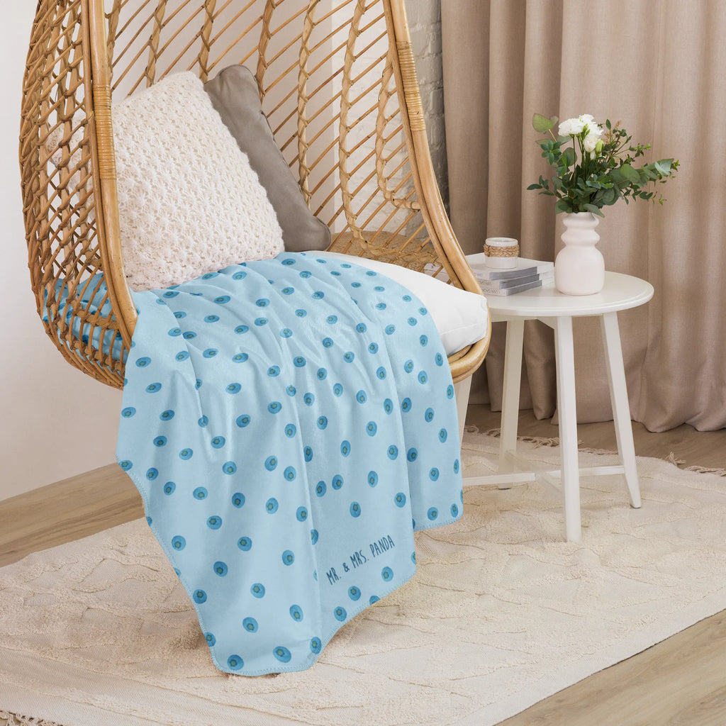 Sherpa Kuscheldecke Blaue Blaubeeren Muster Blaubeeren Muster, Blueberries, Heidelbeeren Muster