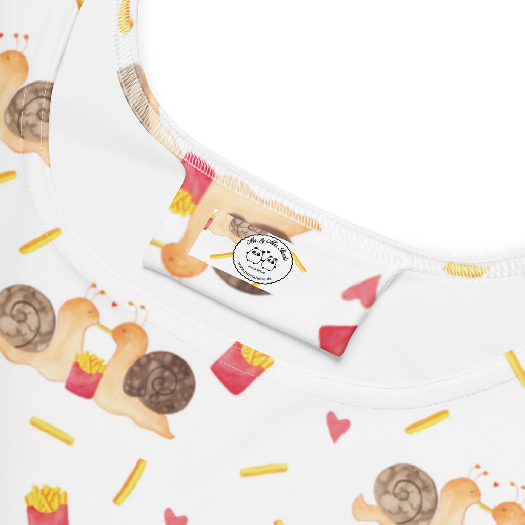 Sommerkleid Schnecken Liebe Muster Skaterkleid, Kleid, Sommerkleid, Liebe, Partner, Freund, Freundin, Ehemann, Ehefrau, Heiraten, Verlobung, Heiratsantrag, Liebesgeschenk, Jahrestag, Hocheitstag