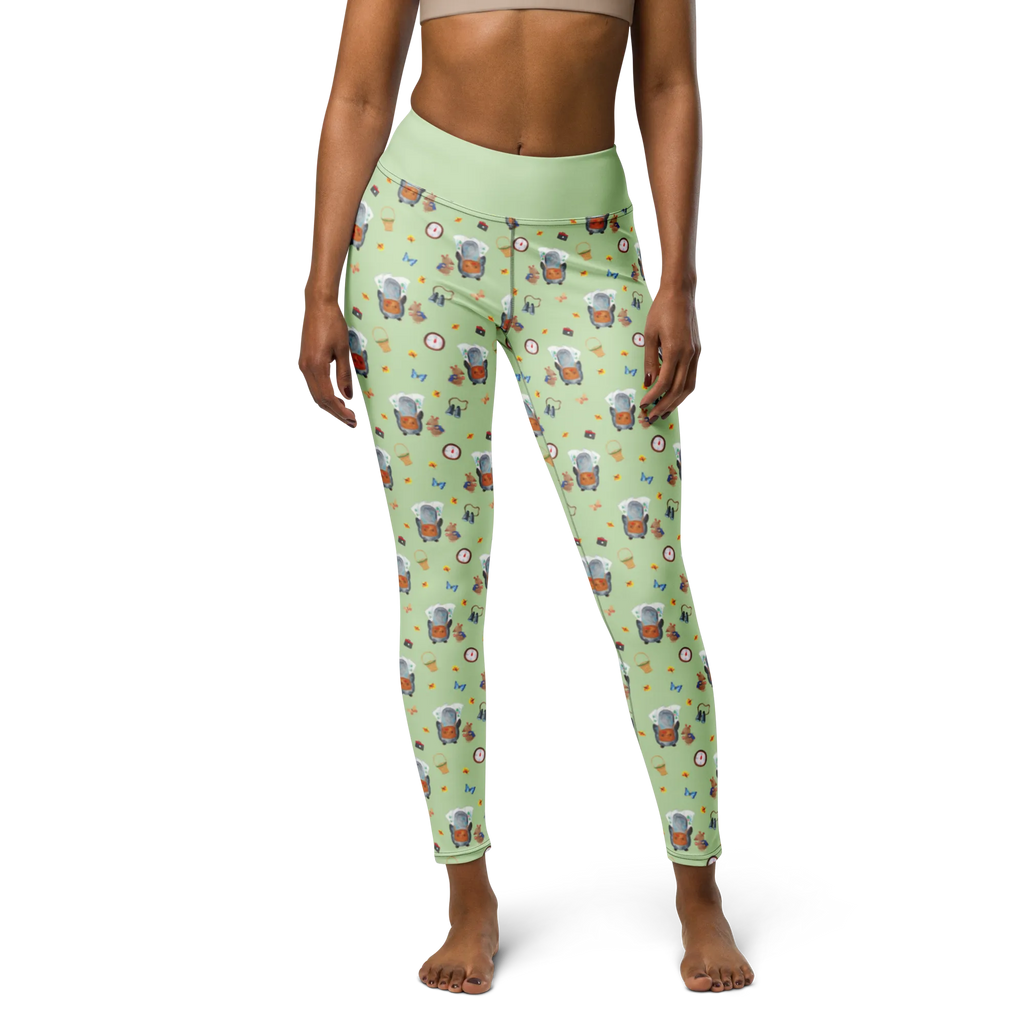 Spodnie do jogi Pingwin i Mysz Wędrowcy Yogapants, Yogaleggings, Yogaleggins, Yogahose Damen, Yogahose, Frauen, Yogahose Mädchen, Yogahose Kinder, Yogahose Herren, Yogahose Männer, Pinguin, Pinguine, Abenteurer, Abenteuer, Roadtrip, Ausflug, Wanderlust, wandern