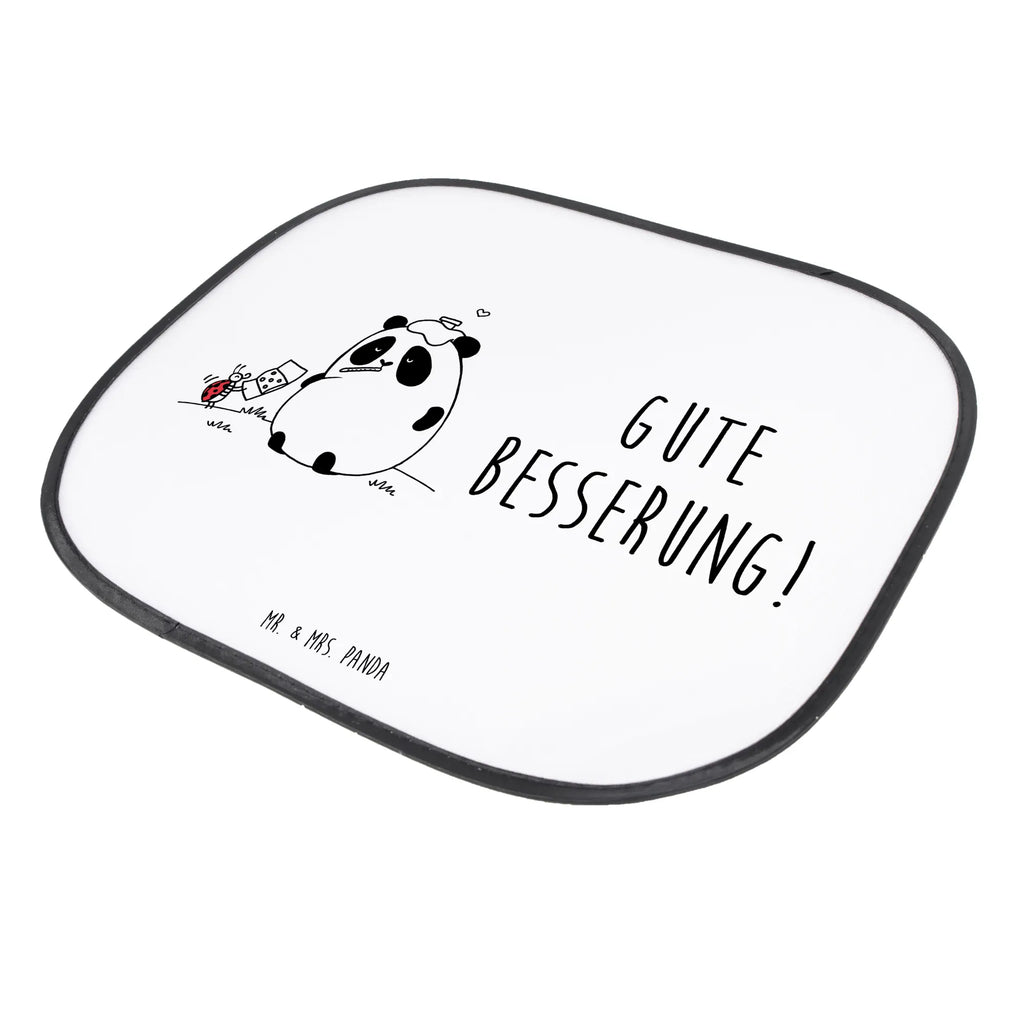 Car sun shade Panda Get well soon windows, car, sun visor, sun protection, family, gift, children, back seat