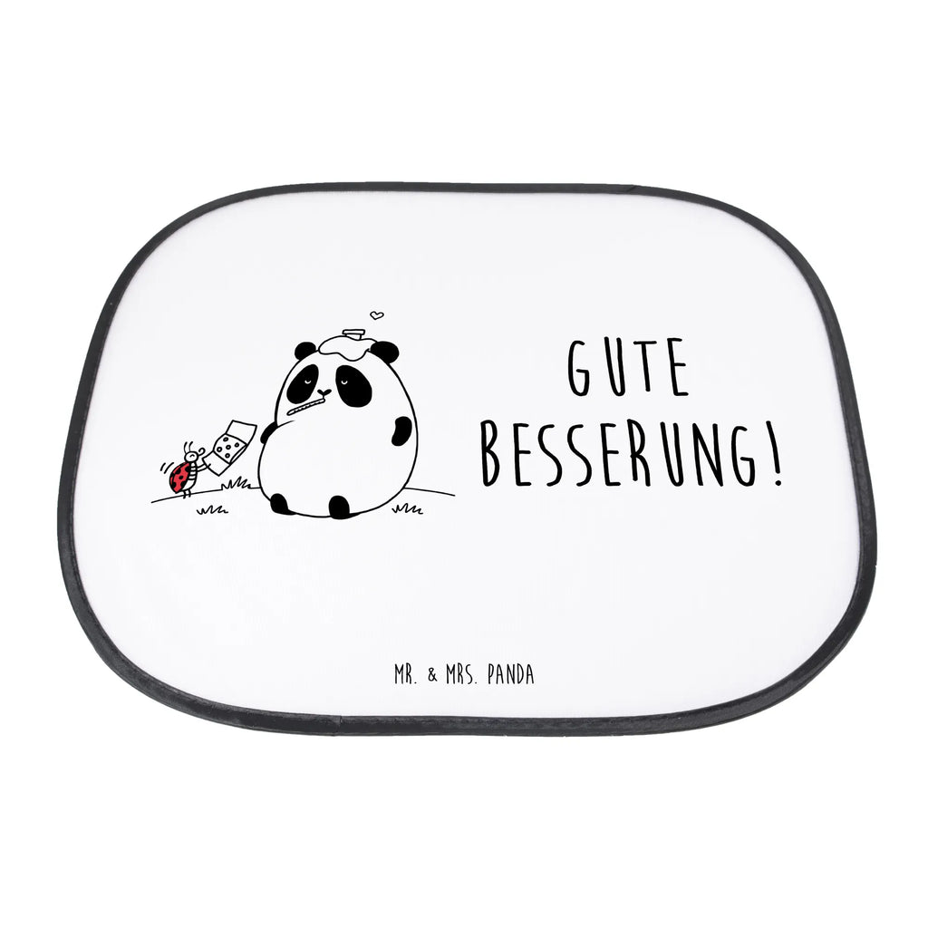 Car sun shade Panda Get well soon windows, car, sun visor, sun protection, family, gift, children, back seat