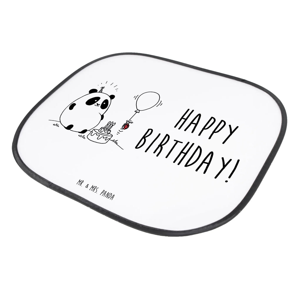 Car sun shade Panda Birthday car, children, family, back seat, sun protection, sun visor, gift, windows