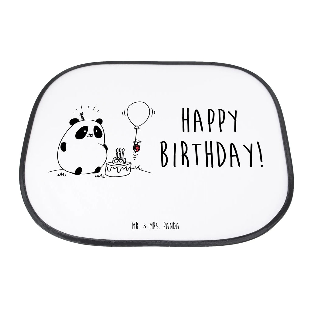 Car sun shade Panda Birthday car, children, family, back seat, sun protection, sun visor, gift, windows