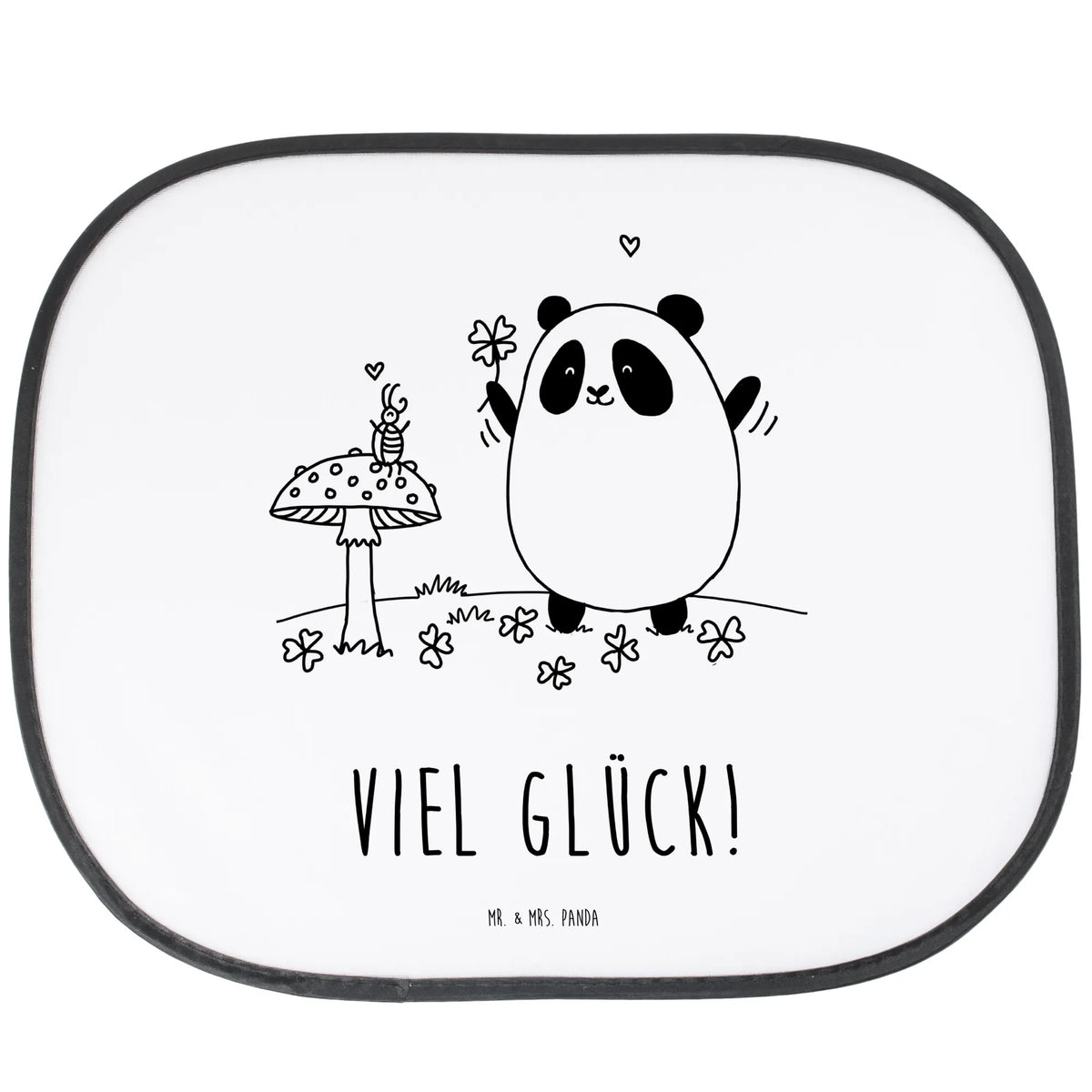Car sun shade Panda Happiness sun protection, family, gift, car, sun visor, windows, children, back seat