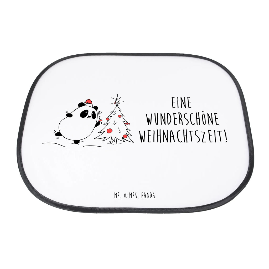 Car sun shade Panda Christmas Time car, gift, windows, back seat, sun protection, sun visor, family, children