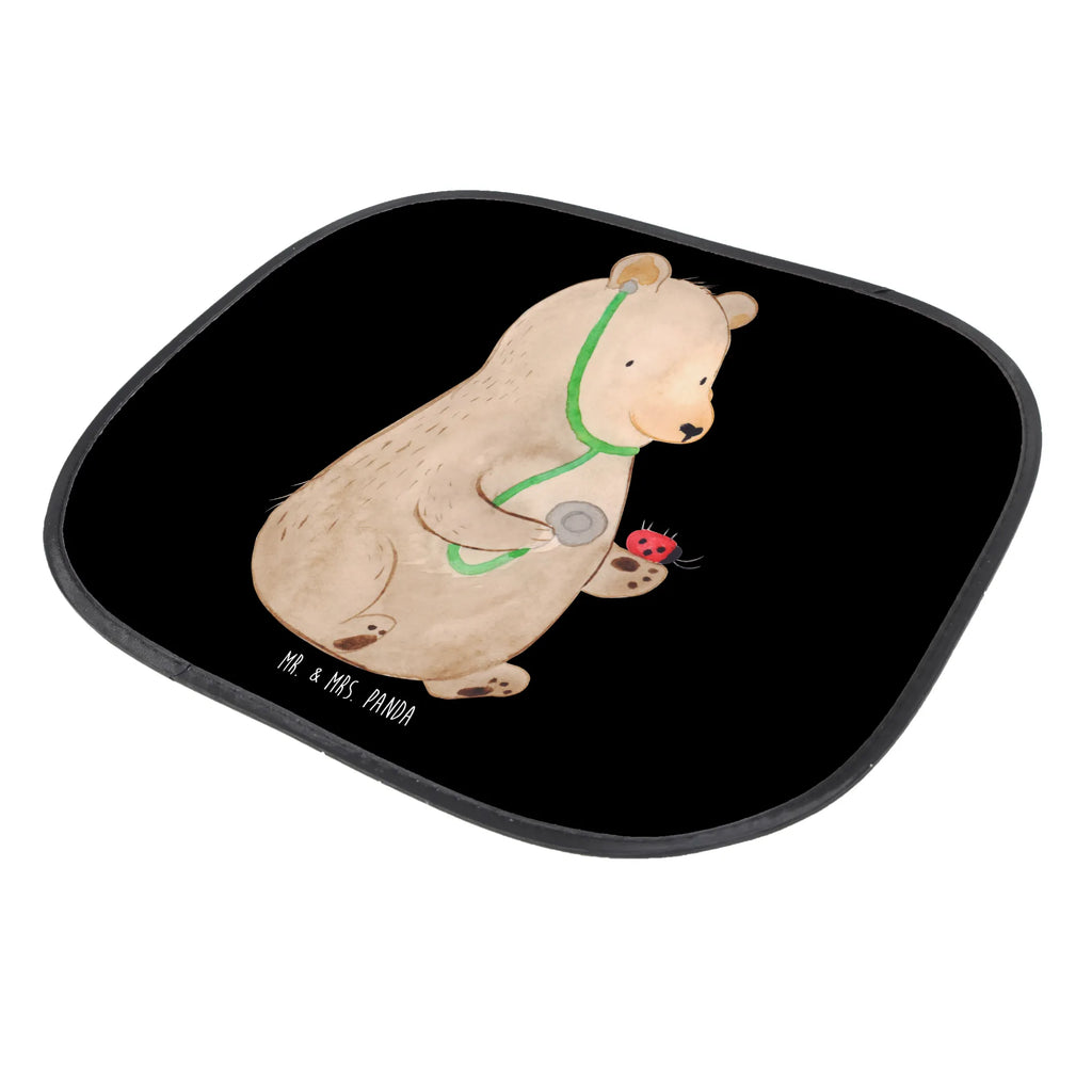 Car sun shade bear Physician car, sun visor, sun protection, children, windows, family, back seat, gift, bear, teddy, teddy bear, cuddly toy, Bear, Doctor, Professor