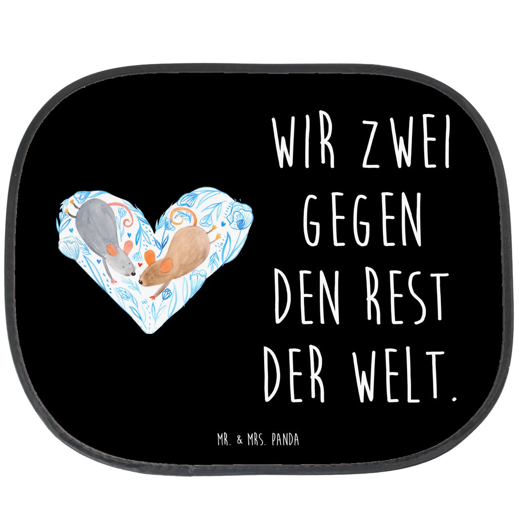 Osłona przeciwsłoneczna do samochodu Myszy serce Miłość, partner, przyjaciel, przyjaciółka, mąż, żona, wesele, zaręczyny, prośba o rękę, prezent miłosny, rocznica, dzień ślubu
