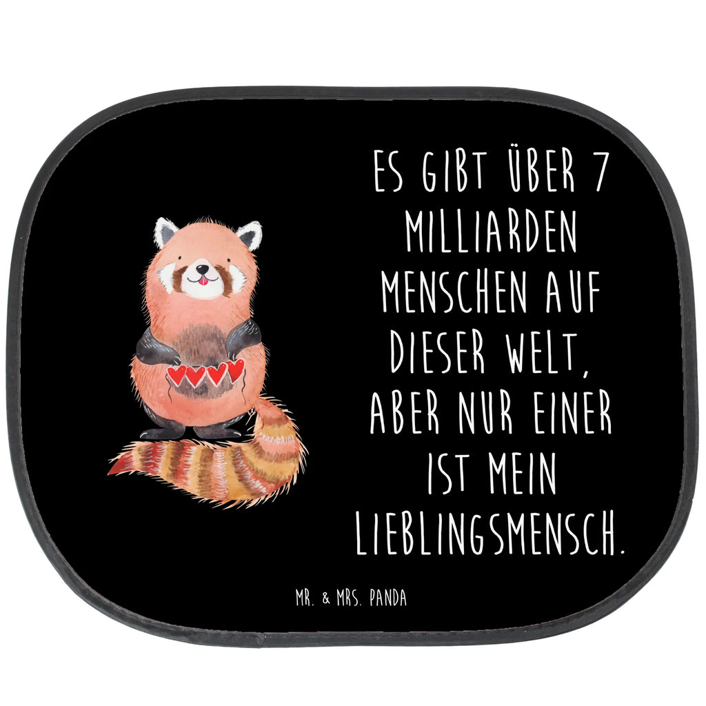 Osłona przeciwsłoneczna do samochodu Czerwony Panda Motywy zwierzęce, dobra energia, zabawne powiedzonka, zwierzęta