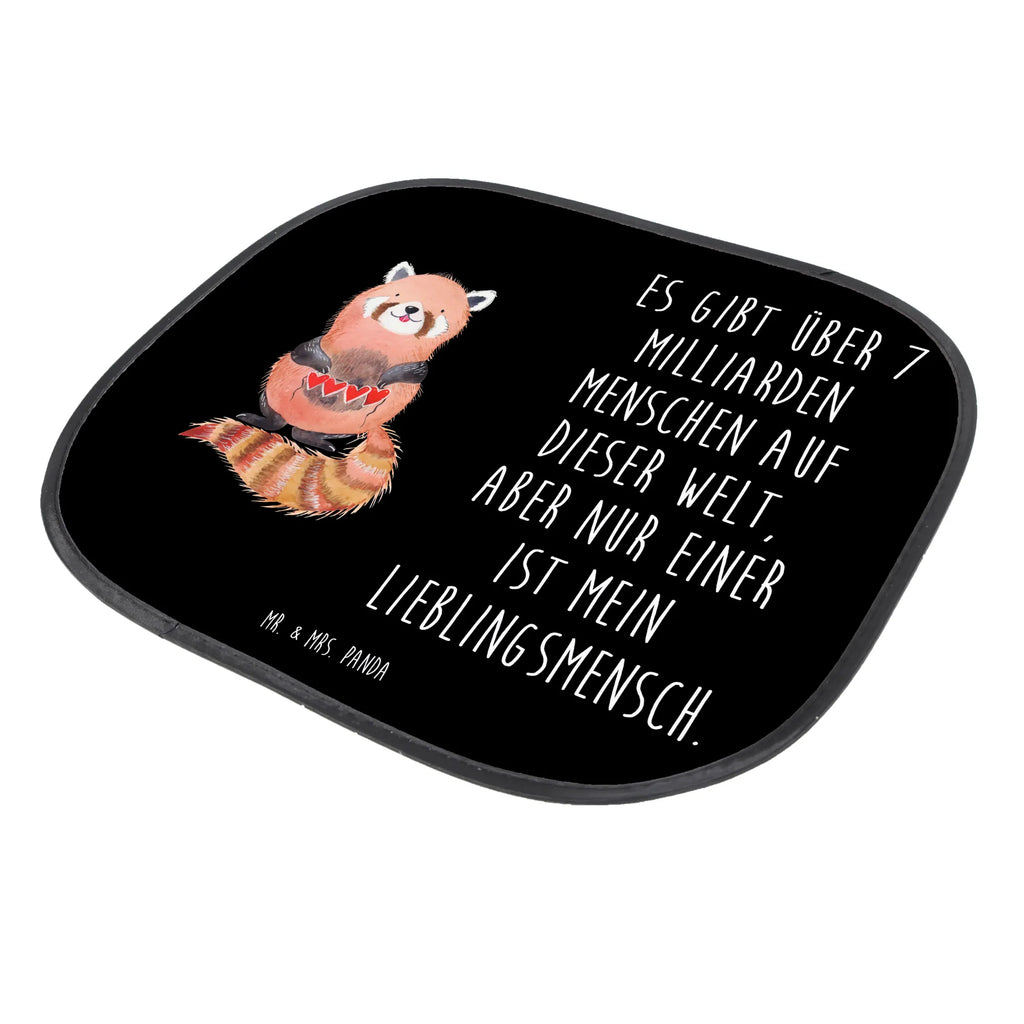 Osłona przeciwsłoneczna do samochodu Czerwony Panda Motywy zwierzęce, dobra energia, zabawne powiedzonka, zwierzęta