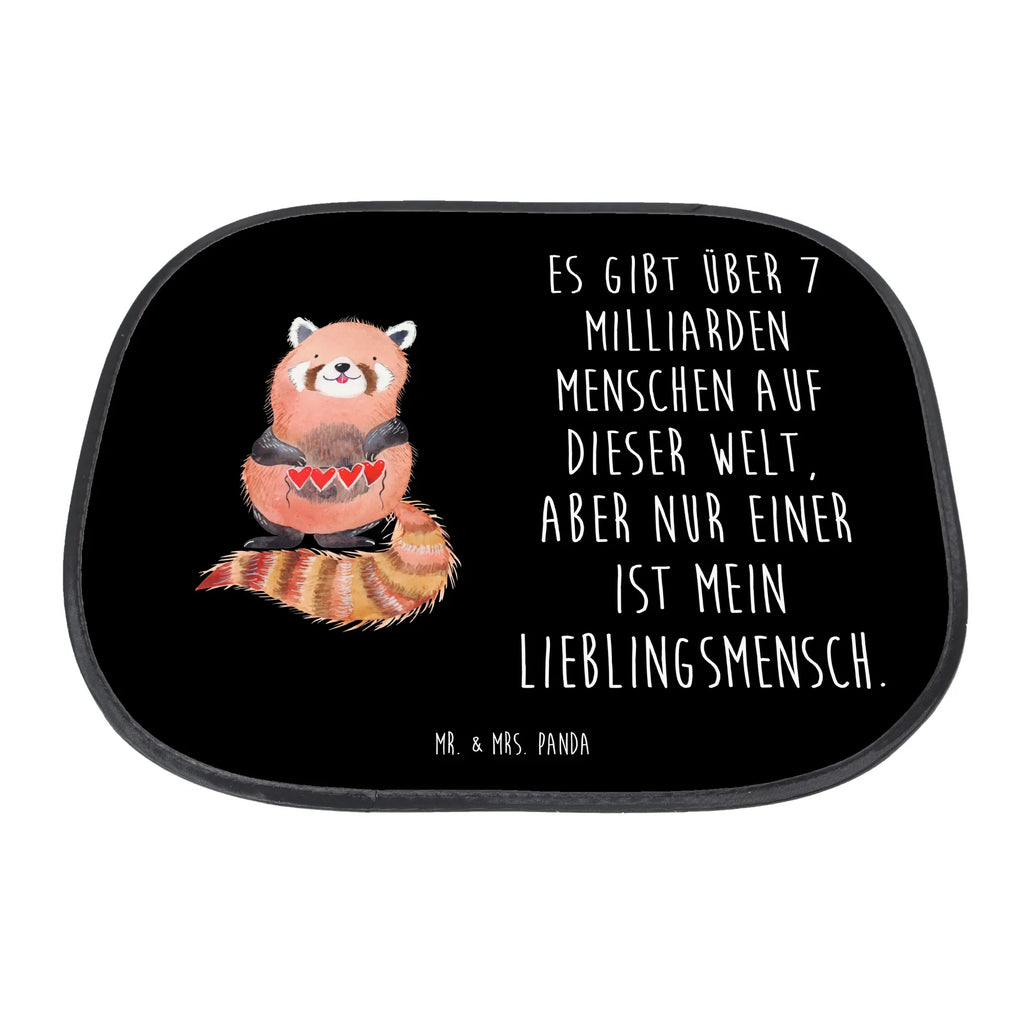 Osłona przeciwsłoneczna do samochodu Czerwony Panda Motywy zwierzęce, dobra energia, zabawne powiedzonka, zwierzęta