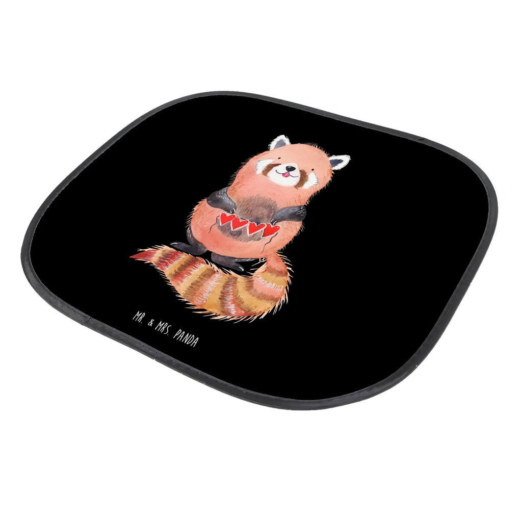 Osłona przeciwsłoneczna do samochodu Czerwony Panda Motywy zwierzęce, dobra energia, zabawne powiedzonka, zwierzęta