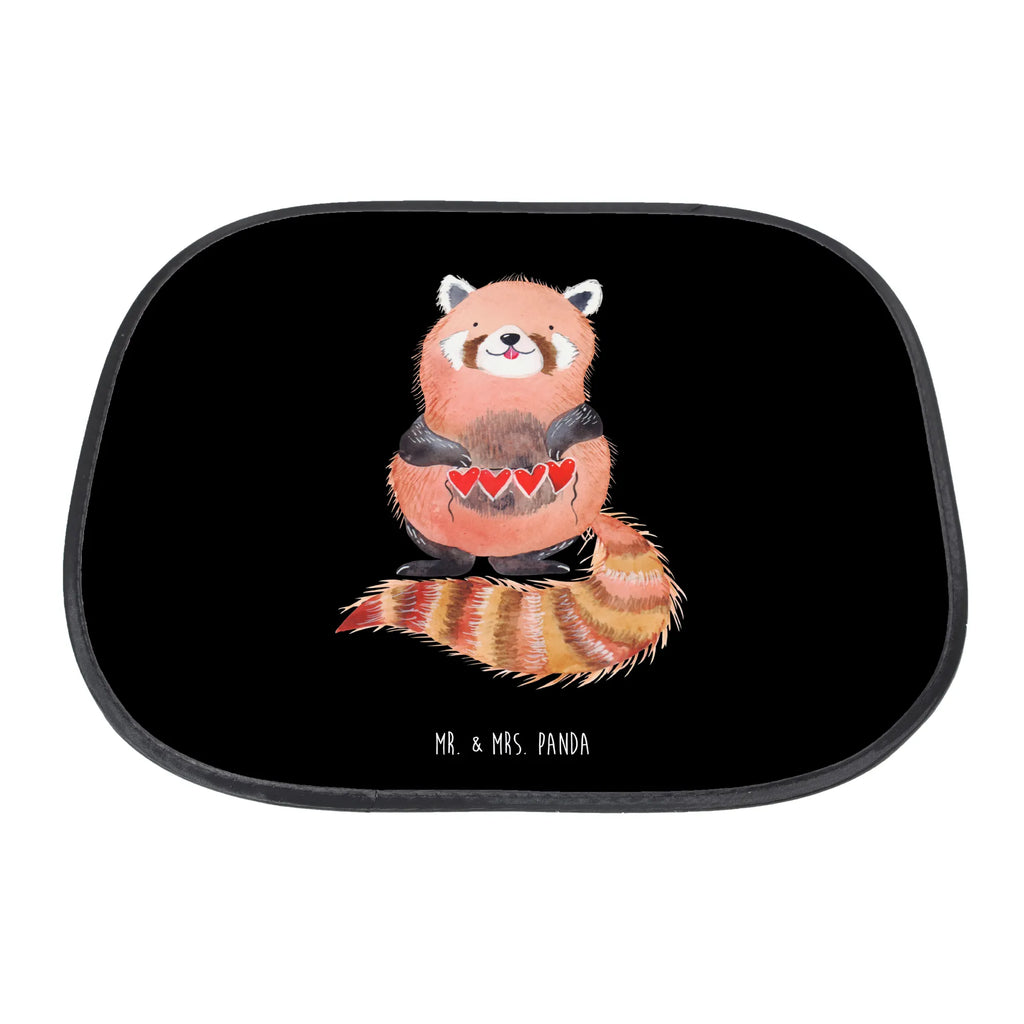 Osłona przeciwsłoneczna do samochodu Czerwony Panda Motywy zwierzęce, dobra energia, zabawne powiedzonka, zwierzęta