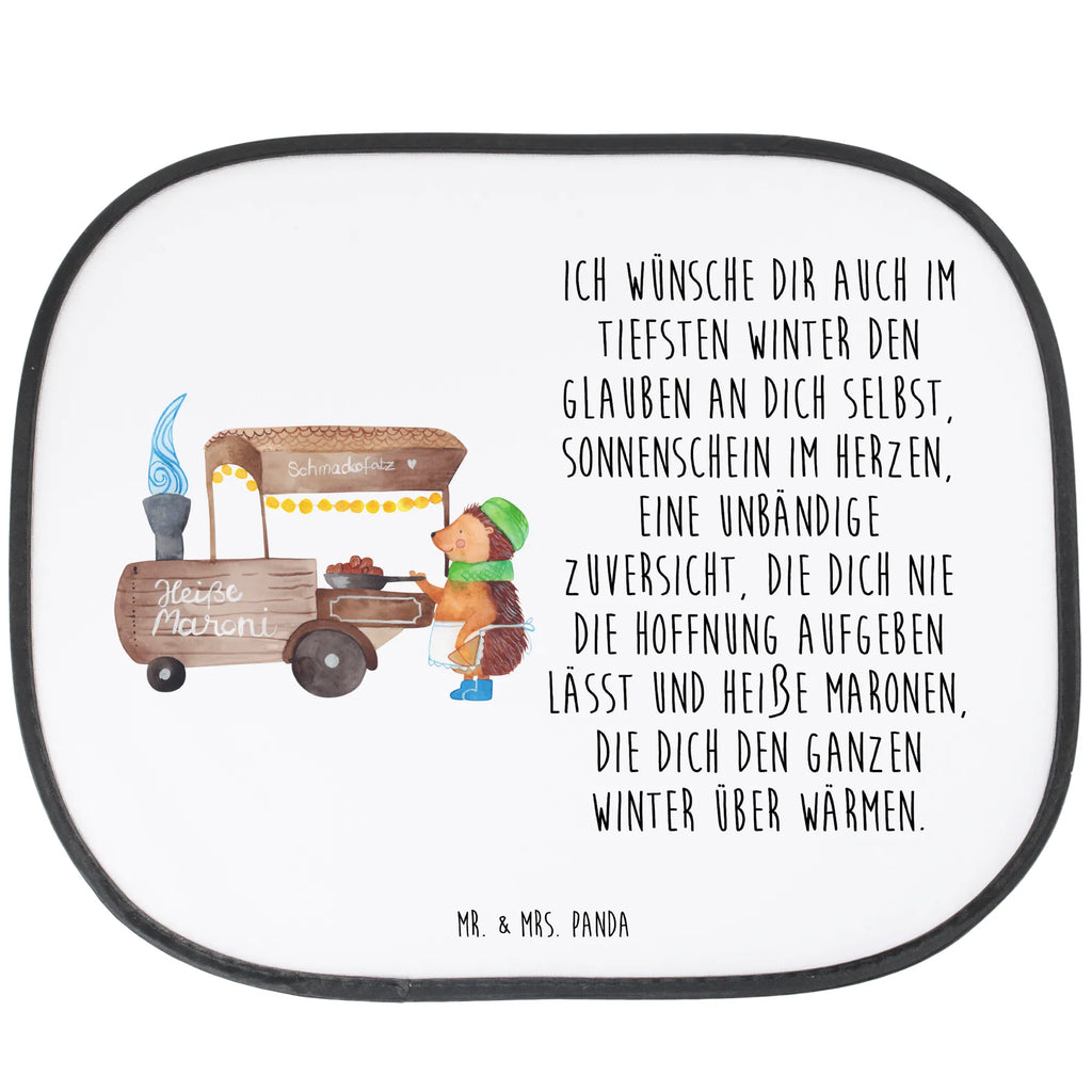 Osłona przeciwsłoneczna do samochodu Jeż kasztany Zima, Boże Narodzenie, dekoracje świąteczne, Mikołaj, Adwent, Wigilia, zimowy motyw