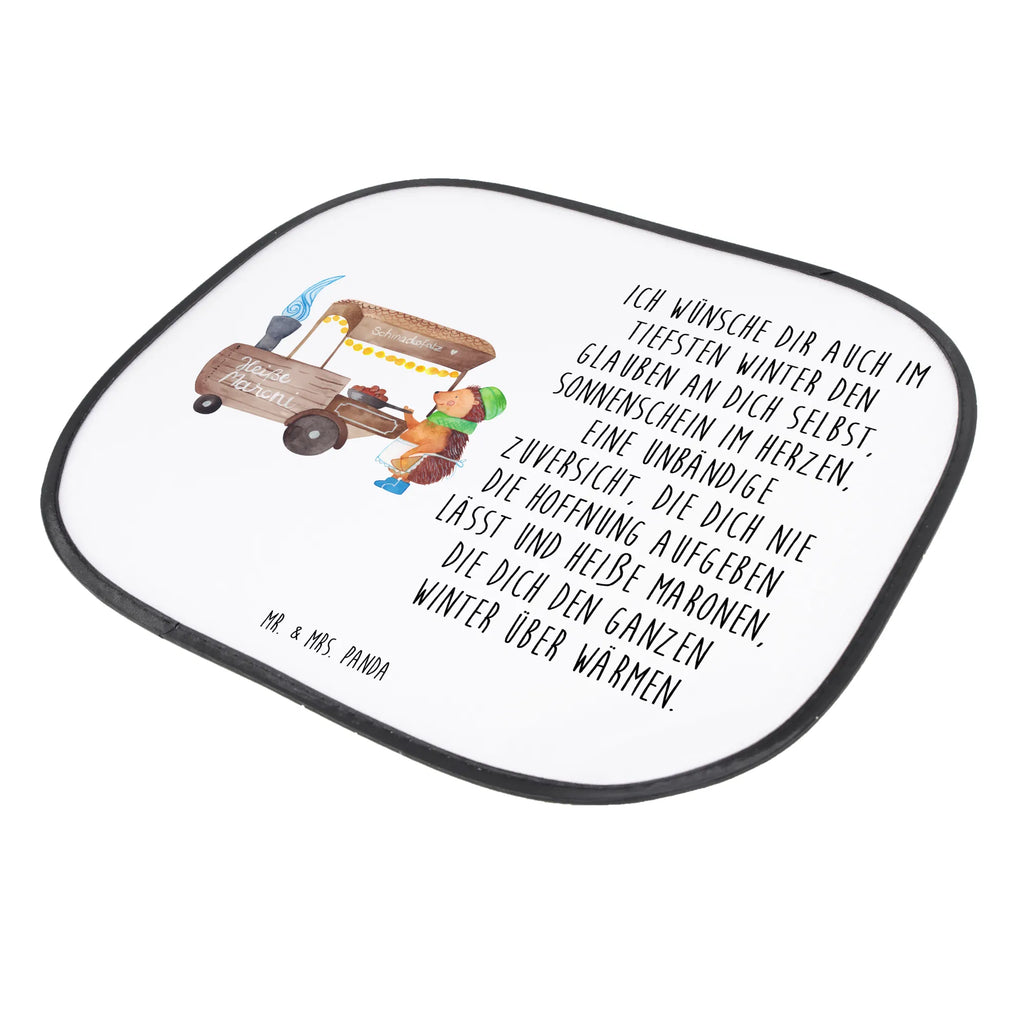 Osłona przeciwsłoneczna do samochodu Jeż kasztany Zima, Boże Narodzenie, dekoracje świąteczne, Mikołaj, Adwent, Wigilia, zimowy motyw