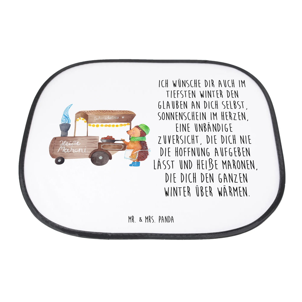 Osłona przeciwsłoneczna do samochodu Jeż kasztany Zima, Boże Narodzenie, dekoracje świąteczne, Mikołaj, Adwent, Wigilia, zimowy motyw