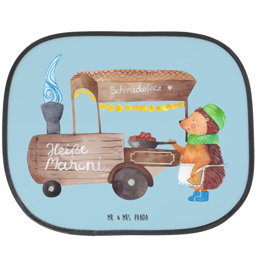 Osłona przeciwsłoneczna do samochodu Jeż kasztany Zima, Boże Narodzenie, dekoracje świąteczne, Mikołaj, Adwent, Wigilia, zimowy motyw