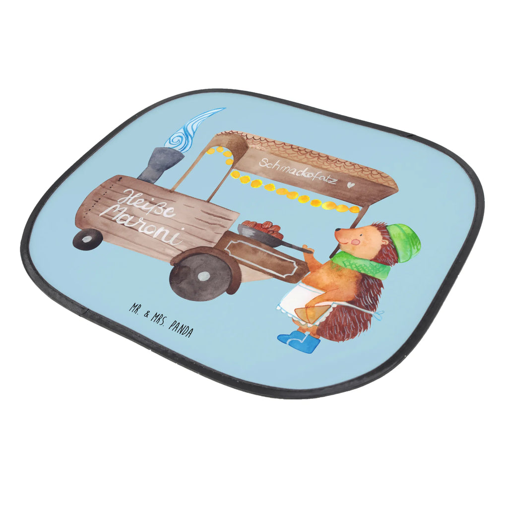 Osłona przeciwsłoneczna do samochodu Jeż kasztany Zima, Boże Narodzenie, dekoracje świąteczne, Mikołaj, Adwent, Wigilia, zimowy motyw