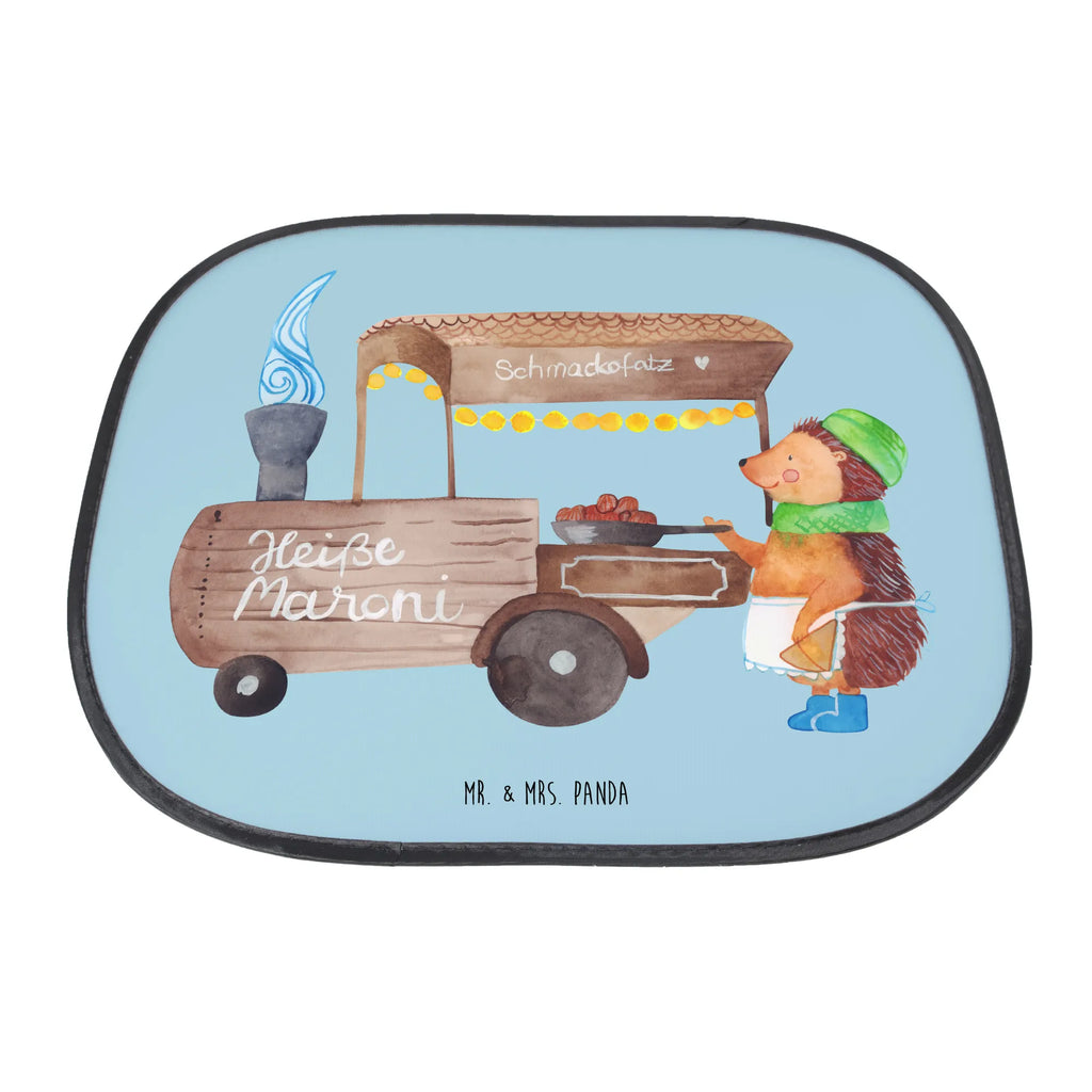 Osłona przeciwsłoneczna do samochodu Jeż kasztany Zima, Boże Narodzenie, dekoracje świąteczne, Mikołaj, Adwent, Wigilia, zimowy motyw