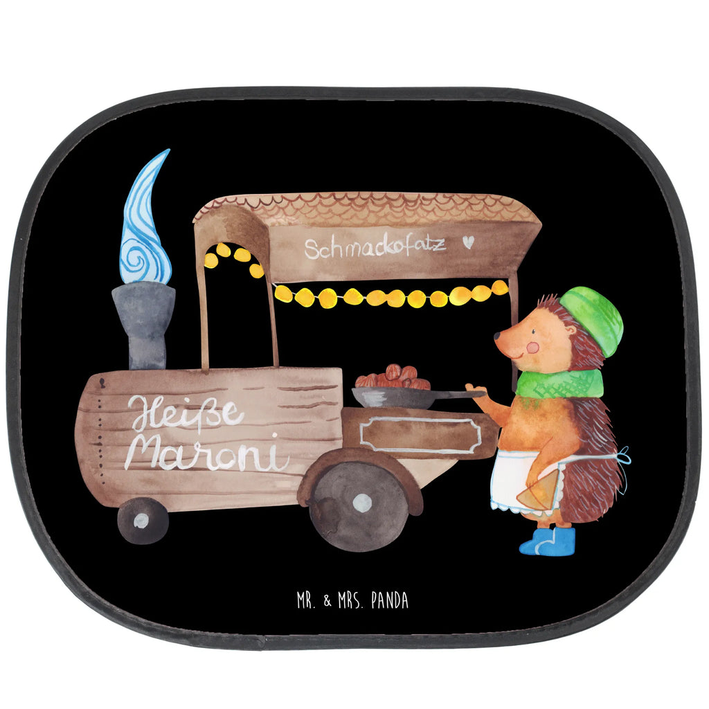 Osłona przeciwsłoneczna do samochodu Jeż kasztany Zima, Boże Narodzenie, dekoracje świąteczne, Mikołaj, Adwent, Wigilia, zimowy motyw