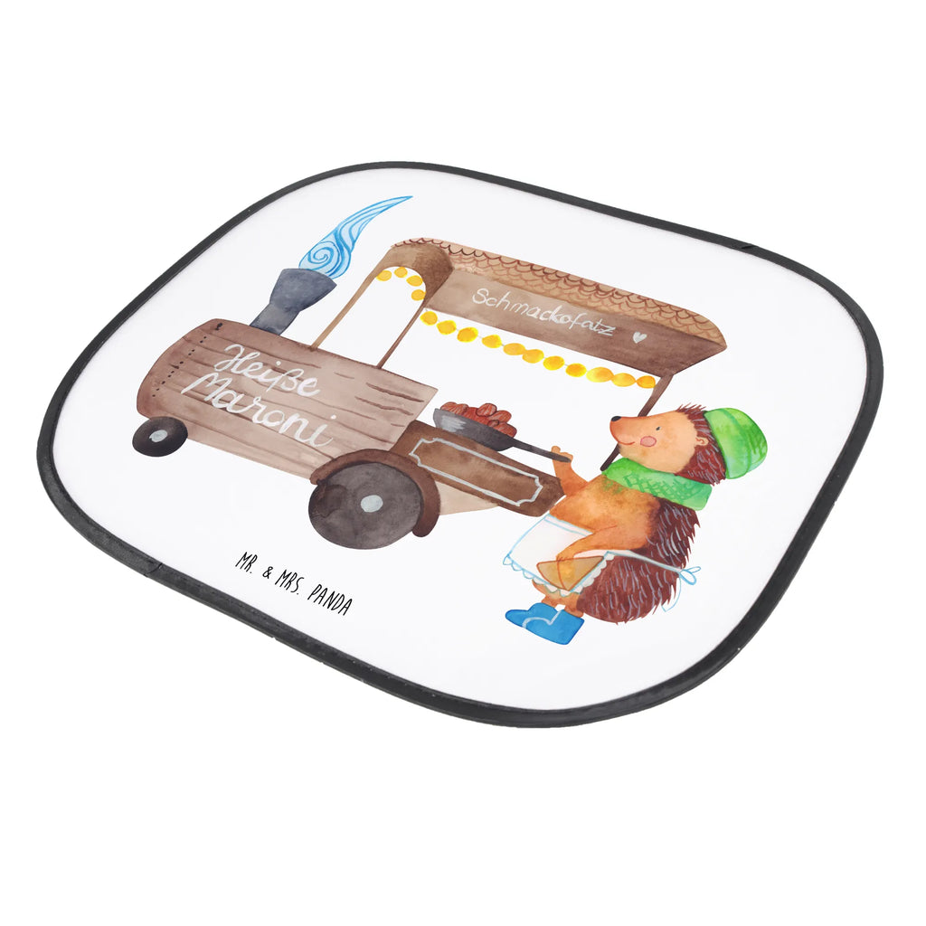 Osłona przeciwsłoneczna do samochodu Jeż kasztany Zima, Boże Narodzenie, dekoracje świąteczne, Mikołaj, Adwent, Wigilia, zimowy motyw