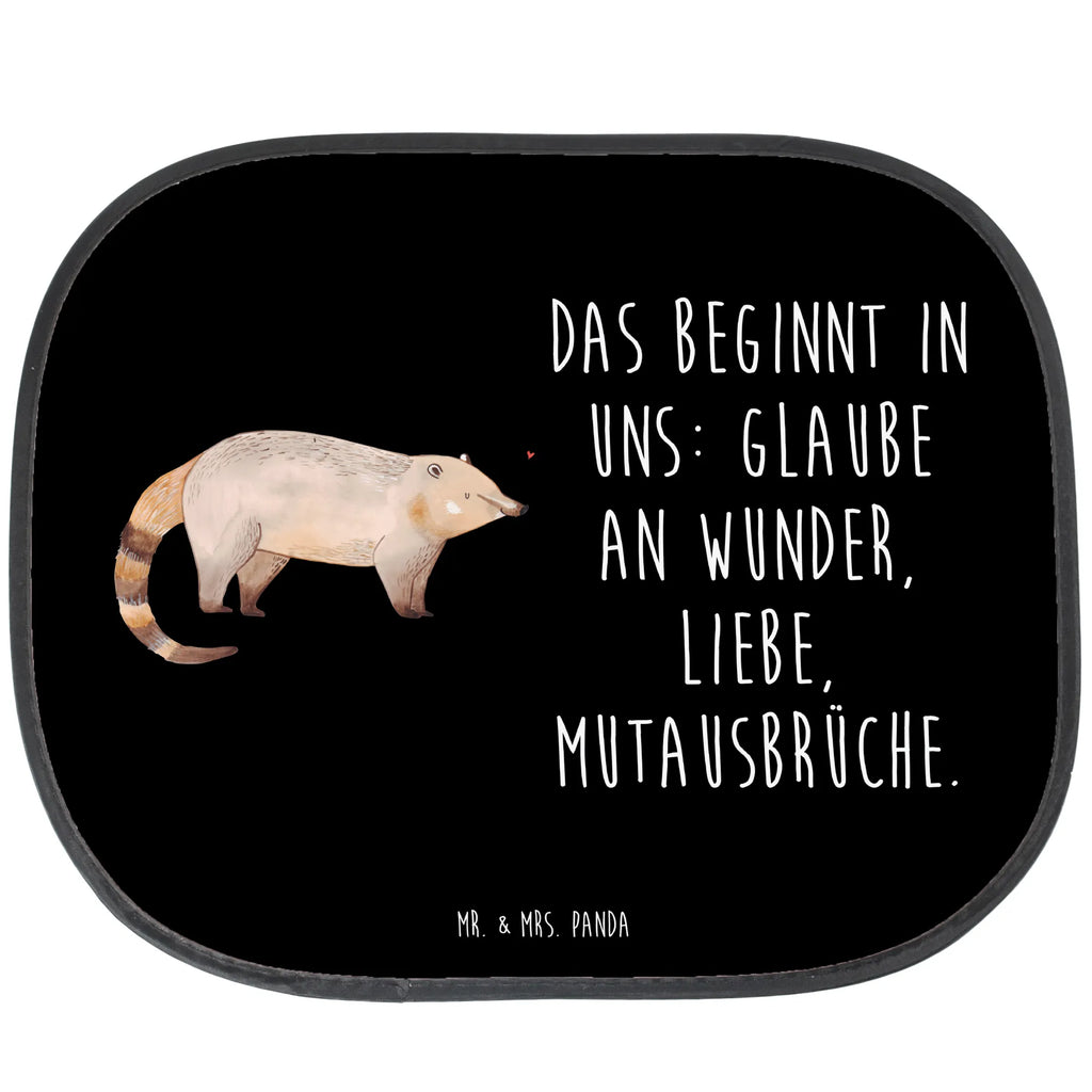 Car sun shade Coati car, children, sun protection, sun visor, family, windows, back seat, gift, small animals, cute, funny, cute animal motives, hand drawn, small world, funny sayings, good mood, happy, gifts, gift ideas, special gifts, animal lover, card, trunk bear, nose bear, Nose bear, bear
