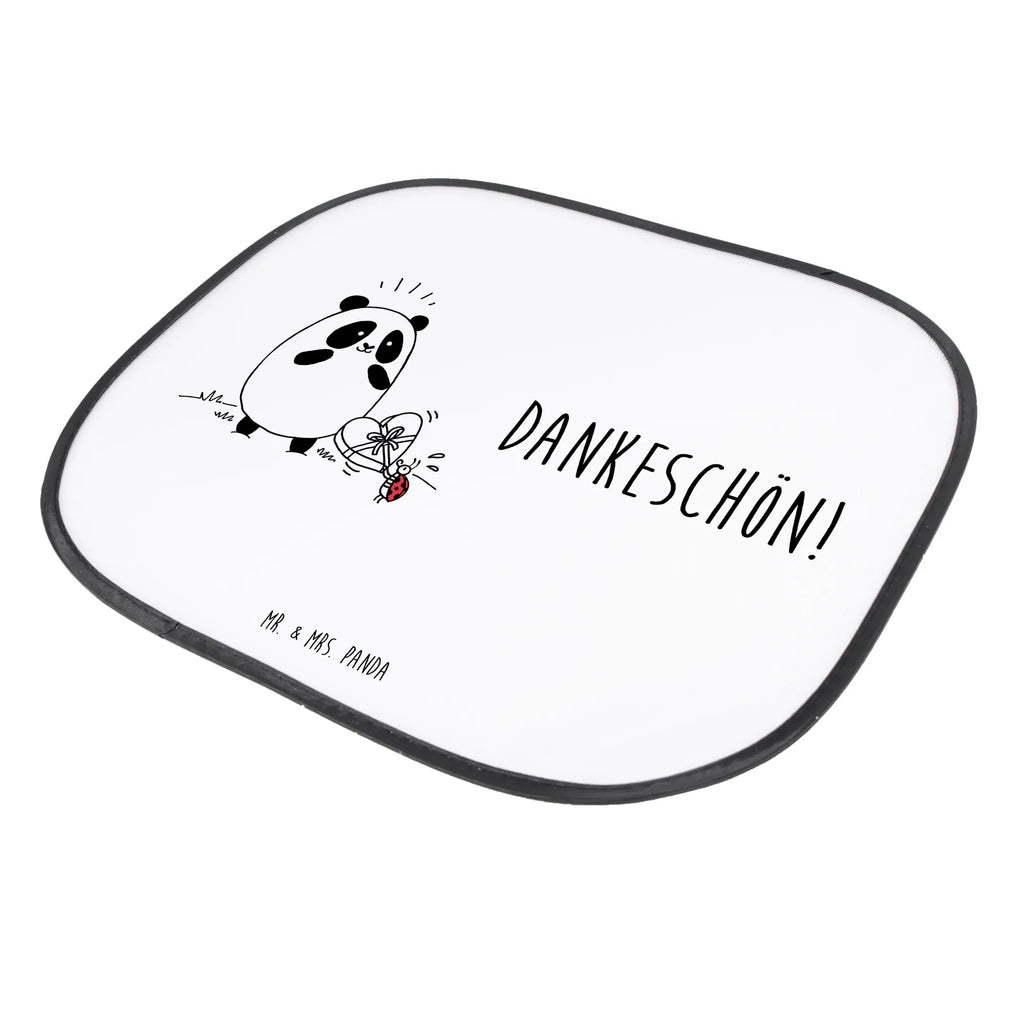 Car sun shade Panda Thank you car, back seat, children, sun visor, gift, windows, family, sun protection