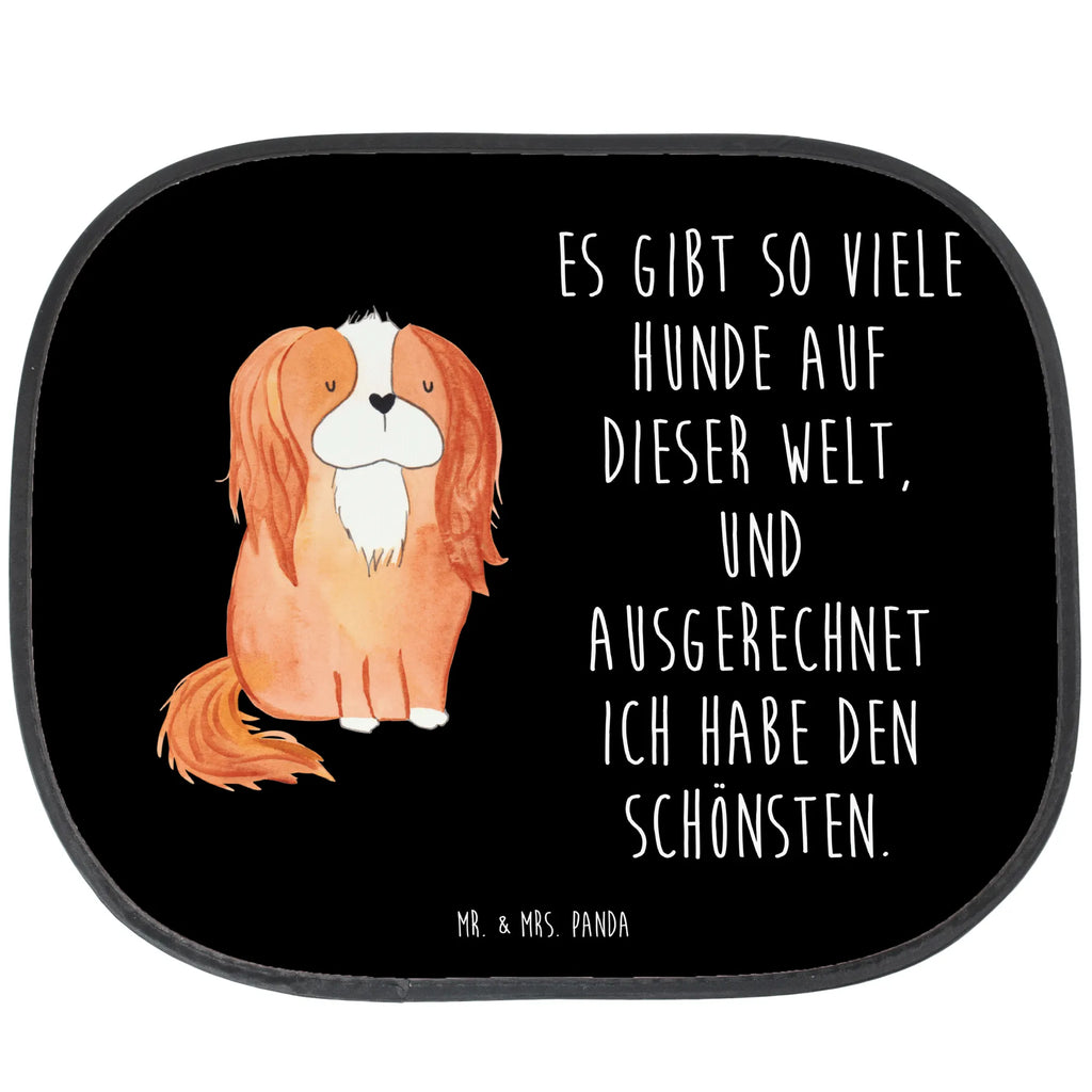 Osłona przeciwsłoneczna do samochodu pies Cavalier King Charles Spaniel Pies, motyw psa, zwierzę domowe, rasa psa, miłośnik zwierząt, właściciel psa, powiedzenia