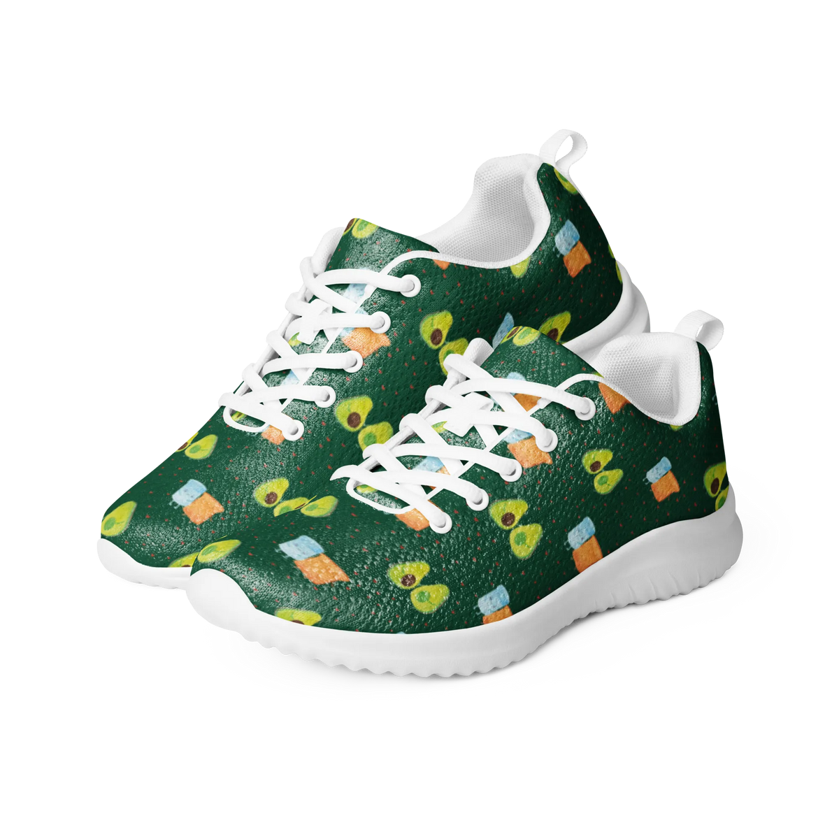 Damskie buty sportowe Awokado para Warzywa, Awokado, Zdrowy, Wegan