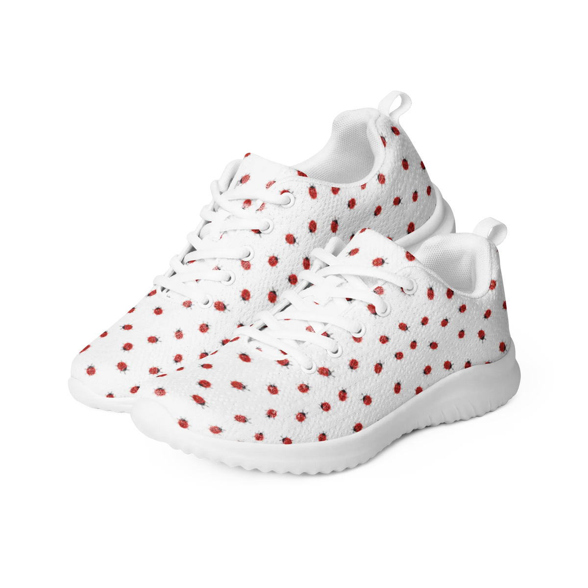 Women's Sneaker Ladybug Design Frauen Turnschuh, Damen Sneaker Bunt, Damen Fitnessschuh, Schnürschuh, Damen Sneaker Weiß, Damen Sportsneaker, Damen Sneaker Modern, Damen Sneaker, Frauen Sneaker, Sneaker Damen, Damen Sportschuh, Frauen Sportschuh, Damen Streetwear Sneaker, Damen Athletikschuh, Damen Turnschuh, Damen Freizeitschuh, Damen Gym Schuh, Damen Trainingsschuh, Alltagsschuhe, Damen Jogging Schuh, Damen Laufschuh, Damensneaker, Damen Freizeitsneaker, Damen Sneaker Schwarz, Niedlich, Muster, Aquarell, Marienkäfer, Verspielt, Grüne Punkte