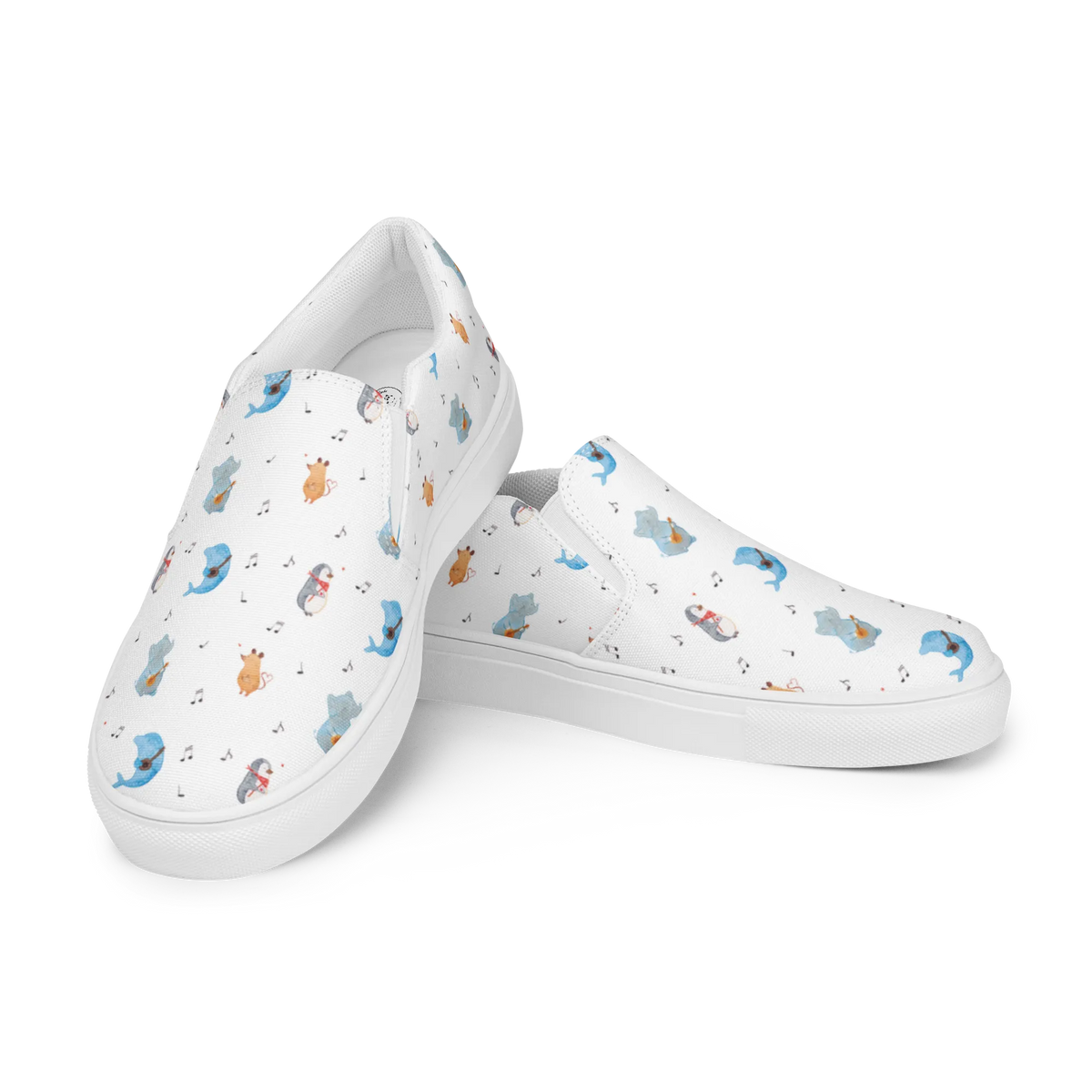 Damen Slipper Big Band Muster Canvas Schuhe, Freizeitschuhe Damen, Slip-ons, Damen Slipper, Slipper Halbschuhe Damen, Espadrilles, Loafer, Freizeitschuhe, Slip-On Schuhe Damen, Damenslipper, Damenschuhe, Damen Halbschuhe, Halbschuhe Damen, Ballerinas Slipper, Schlupfschuhe, Slipper Damen, Mokassins Damen, Slip-On Damen, Slipper Für Damen, Halbschuhe, Canvas Espadrilles, Loafer Damen, Mokassins, Espadrilles Slipper, Slipper, Slip-on Schuhe, Tiere, Lustige Sprüche, Tiermotive, Gute Laune, Musikanten, Pinguin, Band, Triangel, Hund, Delfin, Maus, Musik, Gitarre, Elefant