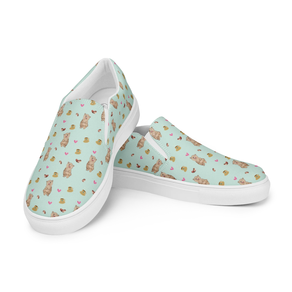 Women's Slipper Bear Coffee Mokassins, Loafer, Loafer Damen, Slip-ons, Mokassins Damen, Schlupfschuhe, Damenslipper, Slip-on Schuhe, Slipper Für Damen, Ballerinas Slipper, Canvas Schuhe, Damen Halbschuhe, Slipper Halbschuhe Damen, Slipper, Freizeitschuhe, Slipper Damen, Damen Slipper, Canvas Espadrilles, Damenschuhe, Freizeitschuhe Damen, Halbschuhe, Espadrilles, Slip-On Damen, Slip-On Schuhe Damen, Espadrilles Slipper, Halbschuhe Damen, Kaffeebohne, Herz Muster, Kaffee Muster, Muster, Kaffee, Bär, Herz, Bär Muster