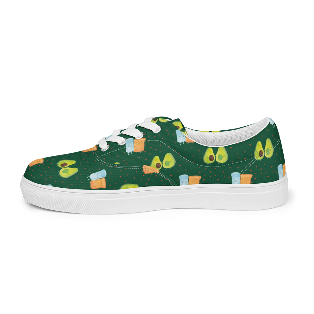Women's Fabric Shoes avocado pair Avocado, Veggie, Vegan, Gesund, Babyparty, Avocuddle, Avocados, Geburt, Schwangerschaft, Familie, Babyshower, Liebe, Hochzeit, Kinder