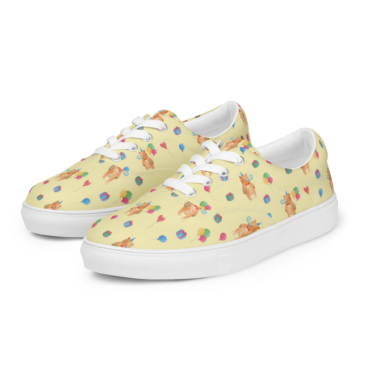 Damen Stoffschuhe Bär Geburtstag Muster Stoffschuhe Damen, Freizeitschuhe, Leinensneaker, Stoffsneaker, Sneaker Damen, Damensneaker, Stoffturnschuhe, Leinenschuhe, Canvas Schuhe, Damenschuhe, Halbschuhe, Segeltuchschuhe, Freizeitschuh, Canvasschuhe, Damen Halbschuhe, Sportschuhe, Schnürer, Turnschuhe Damen, Stoffschuh, Schnürschuhe, Canvas-Sneaker, Stoff-Sneaker, Stoffschuhe, Teddybär, Bär, Teddy, Glückwunsch, Geburtstag, Alles Gute, Happy Birthday