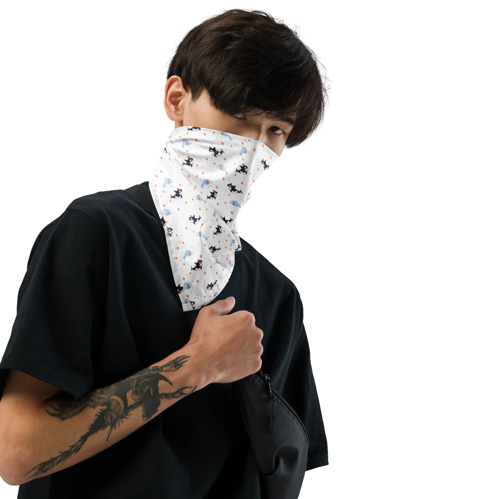 Bandana Orka cylinder Bandana kaufen, Sportbandana, Bandana, Halstuch, Kopftuch, Design Bandana, Multifunktionstuch, Bandana Tuch, Sport Bandana, Meerestiere, Meer, Urlaub, Narwal, Fest, Glitzer, Orca, Konfetti, Glitter, Feier, Geburtstag, Fete, Glückwunsch