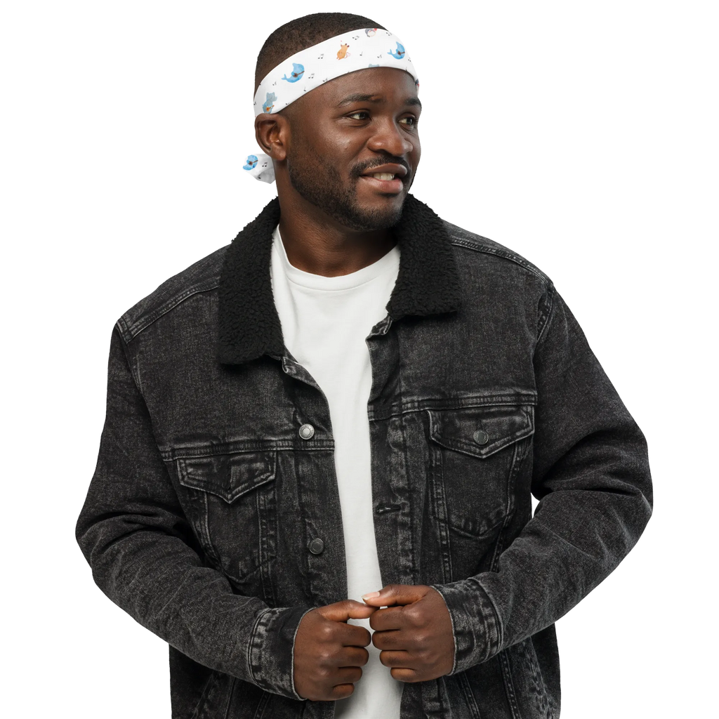 Bandana Wielki zespół Bandana kaufen, Kopftuch, Multifunktionstuch, Halstuch, Design Bandana, Bandana Tuch, Bandana, Sportbandana, Sport Bandana, Tiermotive, Gute Laune, lustige Sprüche, Tiere, Musik, Delfin, Pinguin, Elefant, Maus, Gitarre, Band, Hund, Triangel, Musikanten