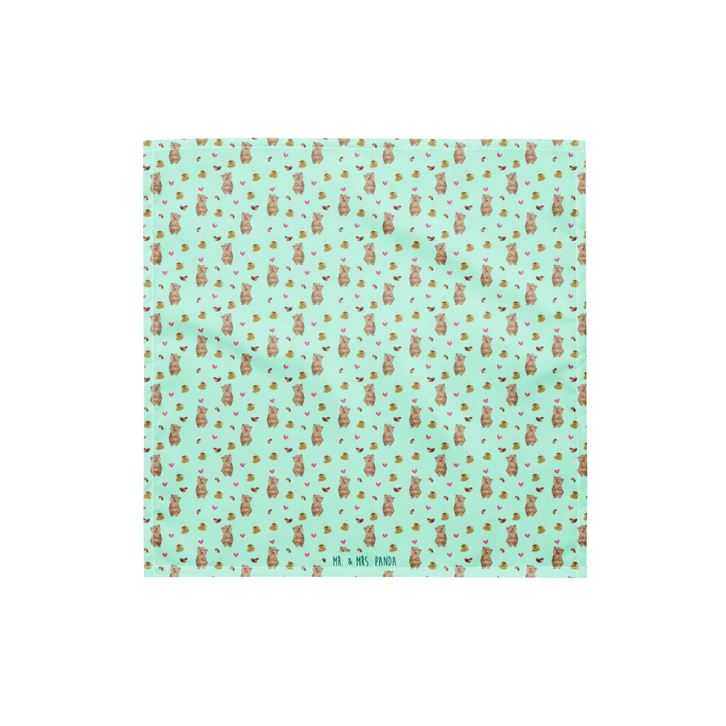 Bandana niedźwiedź kawa Sport Bandana, Bandana, Sportbandana, Kopftuch, Design Bandana, Bandana kaufen, Halstuch, Multifunktionstuch, Bandana Tuch, Kaffee, Kaffee Muster, Bär, Kaffeebohne, Herz Muster, Herz, Muster, Bär Muster