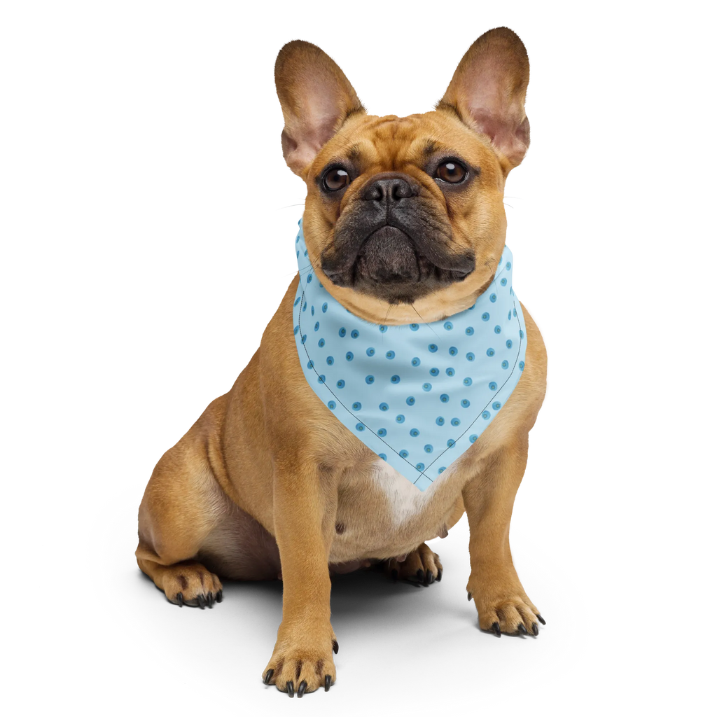 bandana Blue Blueberries Sport Bandana, Design Bandana, Bandana Tuch, Bandana, Bandana kaufen, Sportbandana, Multifunktionstuch, Halstuch, Kopftuch, Heidelbeeren Muster, Blueberries, Blaubeeren Muster