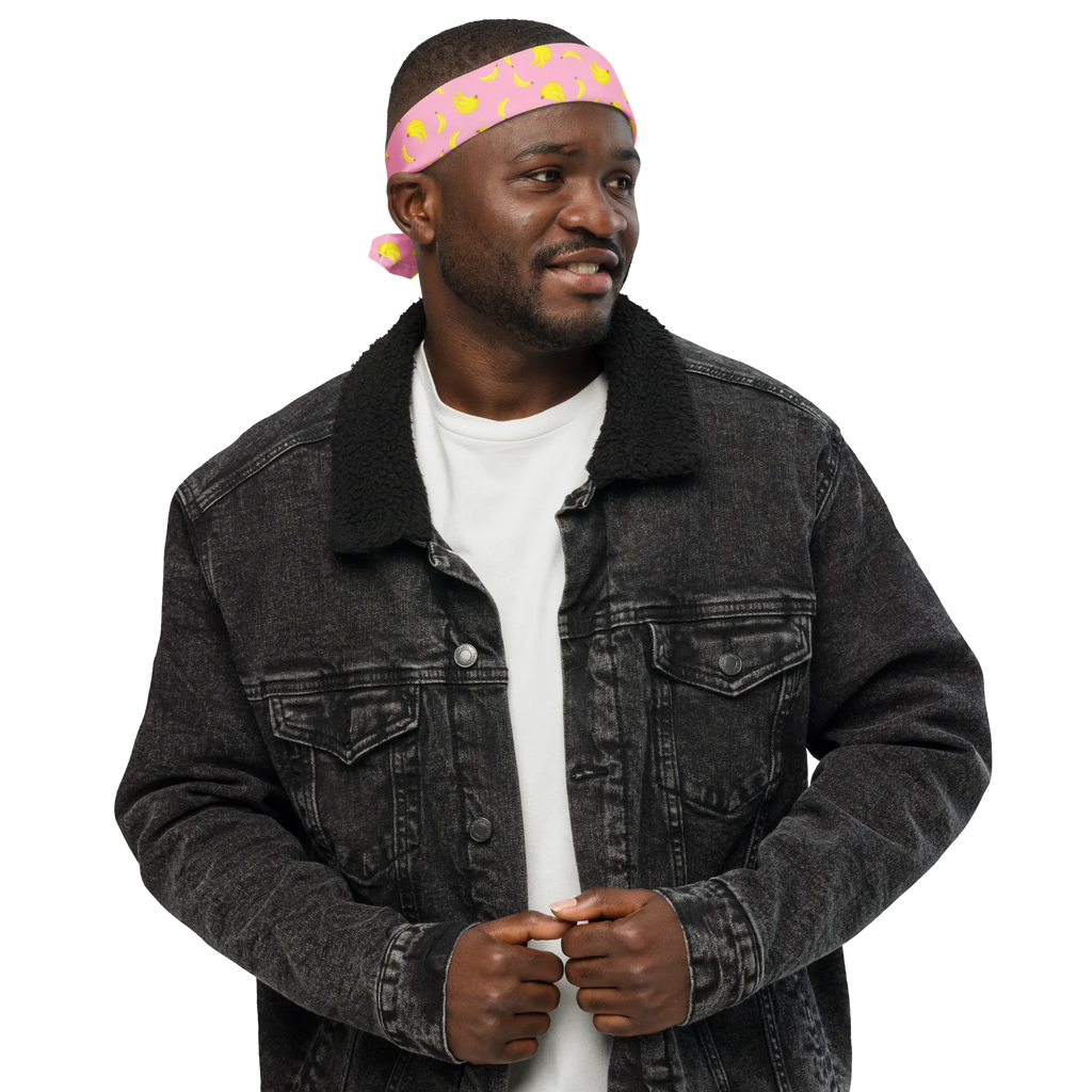 Bandana banany bylina Design Bandana, Bandana, Bandana Tuch, Halstuch, Bandana kaufen, Sport Bandana, Multifunktionstuch, Kopftuch, Sportbandana, Bananen Muster