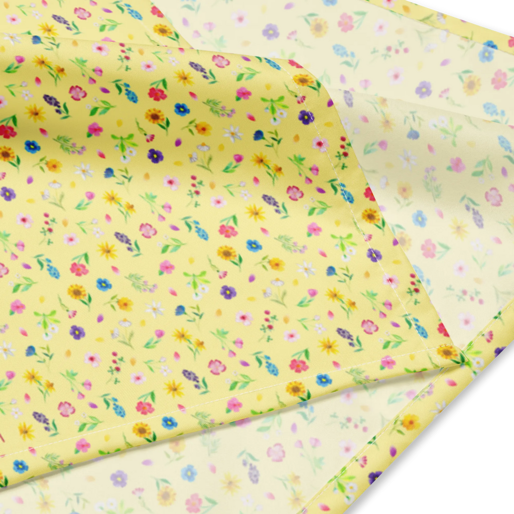Bandana Bunte Blumenwiese Muster Design Bandana, Sportbandana, Bandana, Multifunktionstuch, Kopftuch, Halstuch, Bandana Tuch, Bandana kaufen, Sport Bandana, Wildblumen Muster, Blumen Muster, Blumenwiese, Flower Power, Blumenmädchen