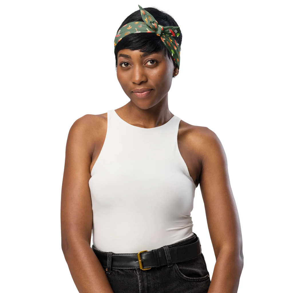Bandana Grzyb las Multifunktionstuch, Sportbandana, Kopftuch, Bandana kaufen, Design Bandana, Bandana Tuch, Halstuch, Bandana, Sport Bandana, Laub Muster, Wald, Pilz Muster, Pilze