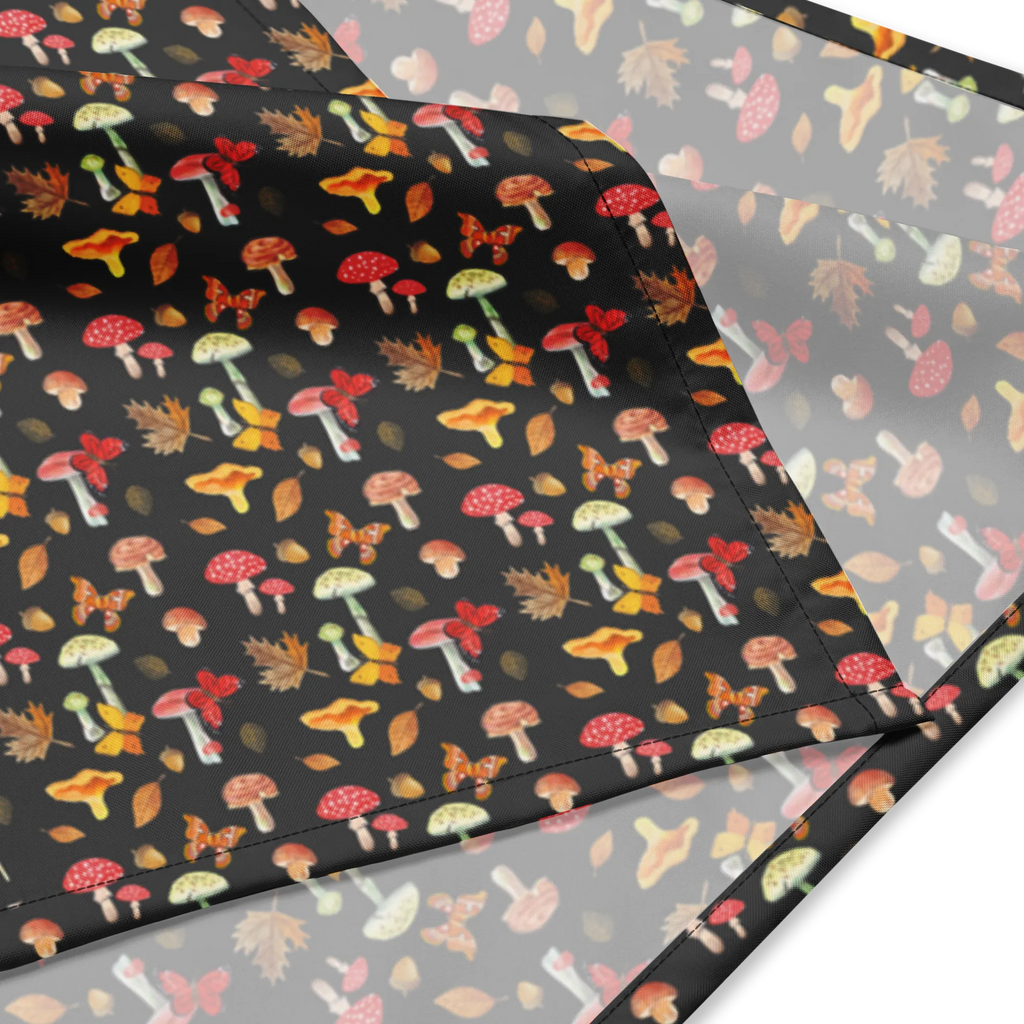 Bandana Grzyby motyle Design Bandana, Bandana, Halstuch, Bandana Tuch, Kopftuch, Sportbandana, Bandana kaufen, Sport Bandana, Multifunktionstuch, Pilz Muster, Schmetterlinge, Pilze, Nachtfalter, Schmetterling Muster